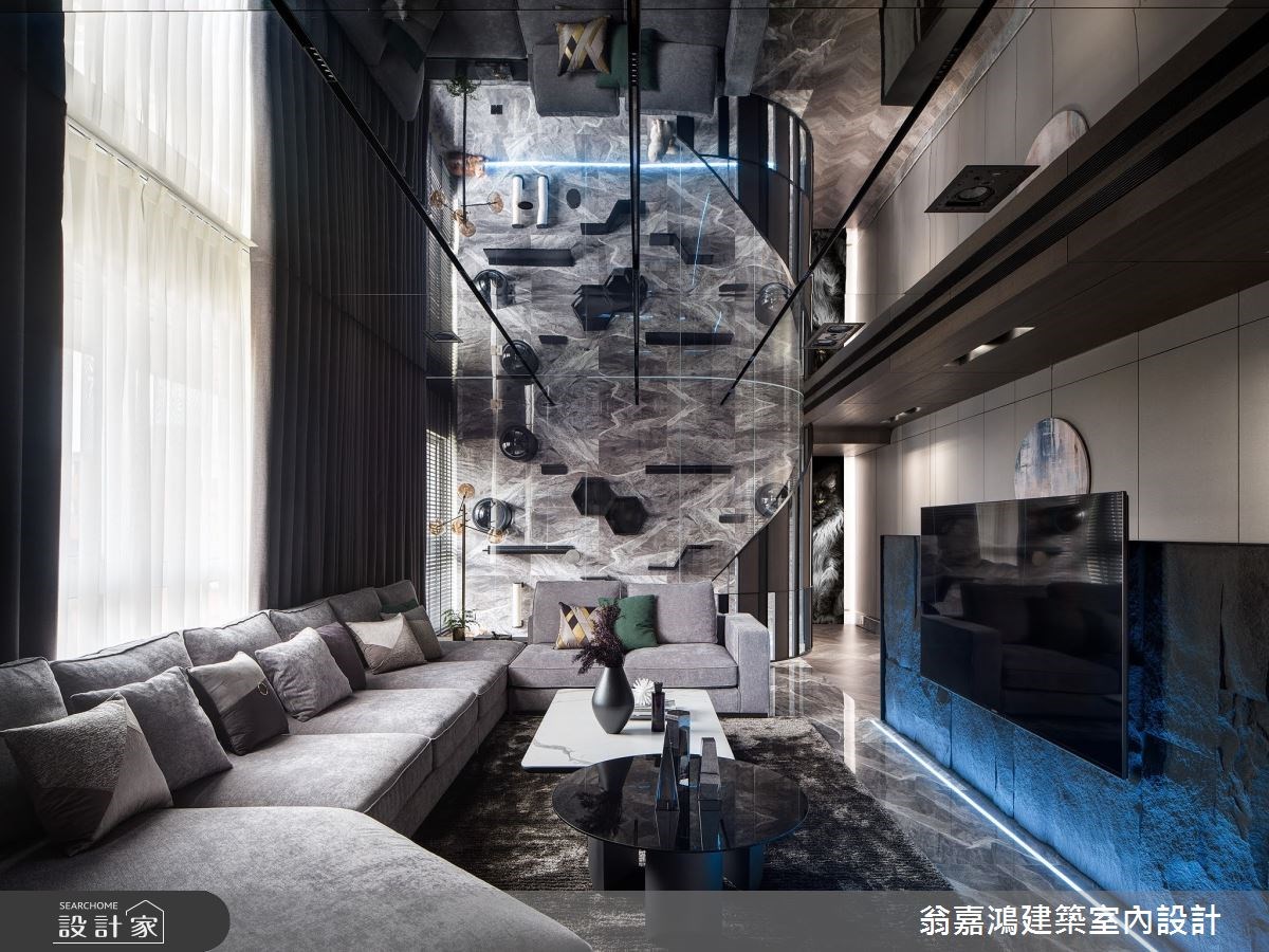 這間充滿時尚感的現代風豪宅,其實是專屬2人11貓的私