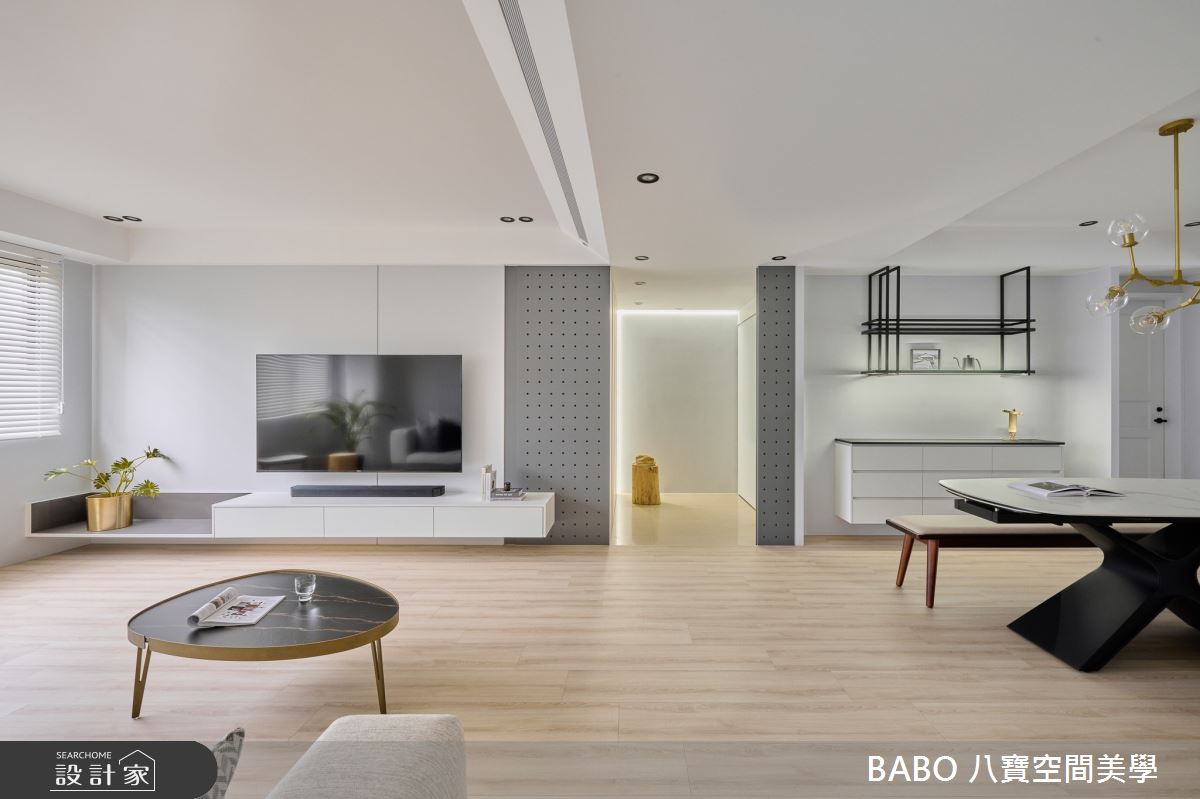 此案為12年屋齡中古屋翻新，八寶空間美學 吳冠佑設計