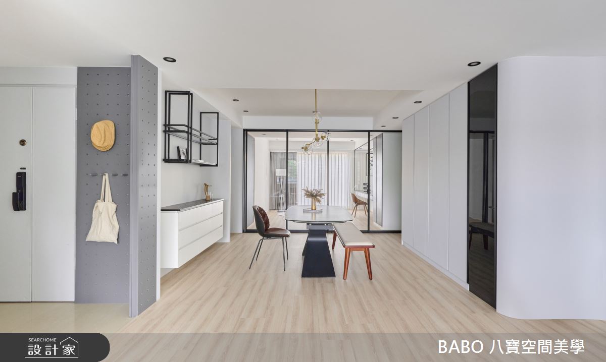 此案為12年屋齡中古屋翻新，八寶空間美學 吳冠佑設計