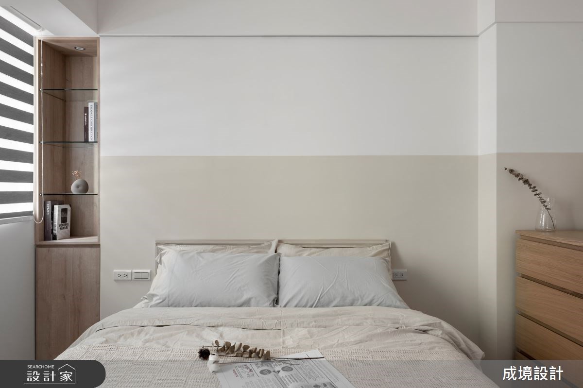 改造屋齡四十年老屋的格局，廚房改為開放式擴大公共空