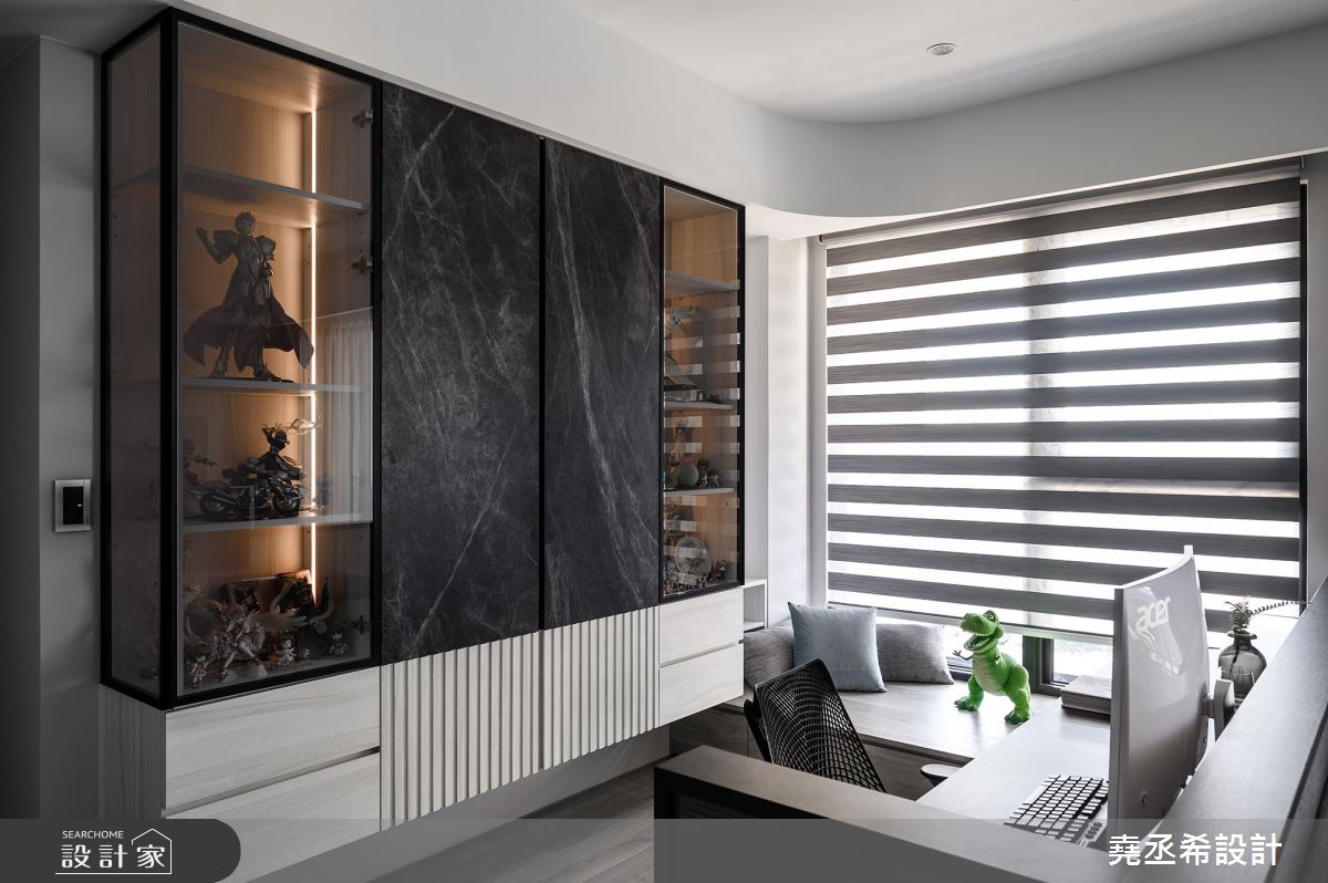 33 坪現代風空間裡，承載屋主夫妻倆生活態度與風格品