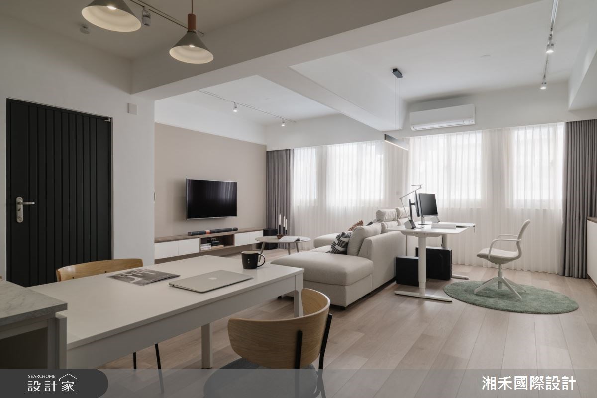 利用淺色調讓居家視野放大