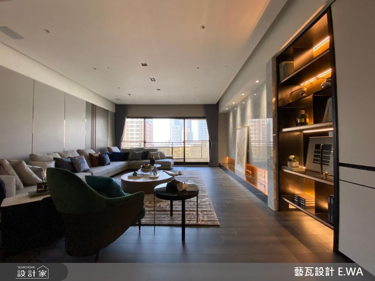100坪的混搭風豪宅,設計師精心設計空間,將美學帶入