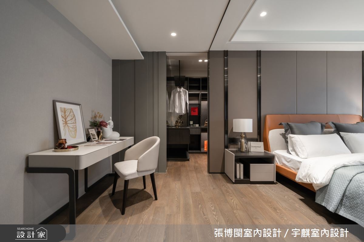 120坪的空間,設計師以精準的格局配置、豐富的建材與
