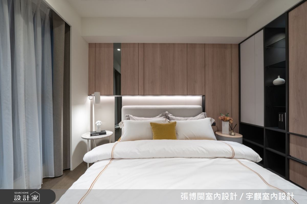 120坪的空間,設計師以精準的格局配置、豐富的建材與