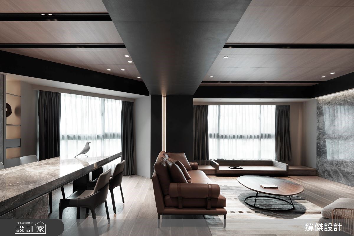 客廳是進入家的第一個空間，也是家人長期互動、情感交