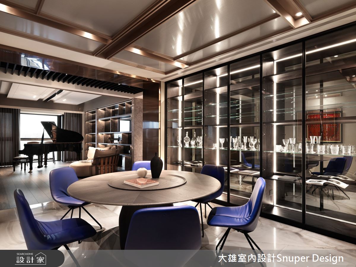 此案為70坪現代風都會豪邸，地理位置鄰近河岸景觀又可