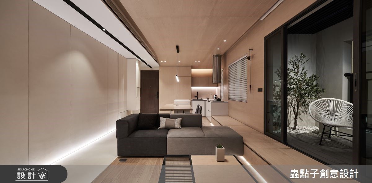 客廳在一般人的居家中，通常都是佔地面積最大的部分，