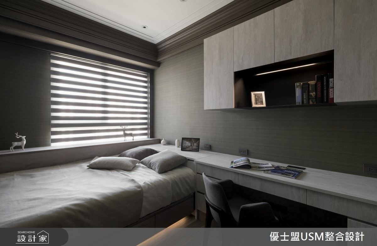 60 坪大坪數豪宅以日式禪風作為設計主軸，在細膩的選