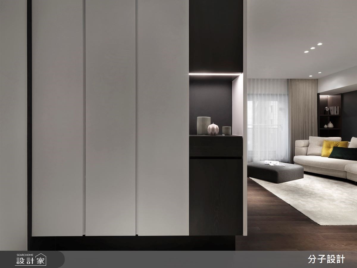 58 坪現代宅,是屋主夫妻和孩子的新家,期待能減少空