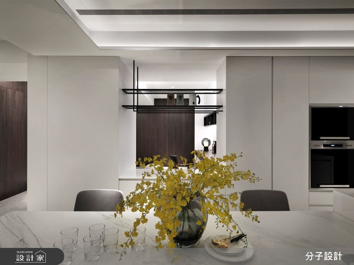 58 坪現代宅,是屋主夫妻和孩子的新家,期待能減少空