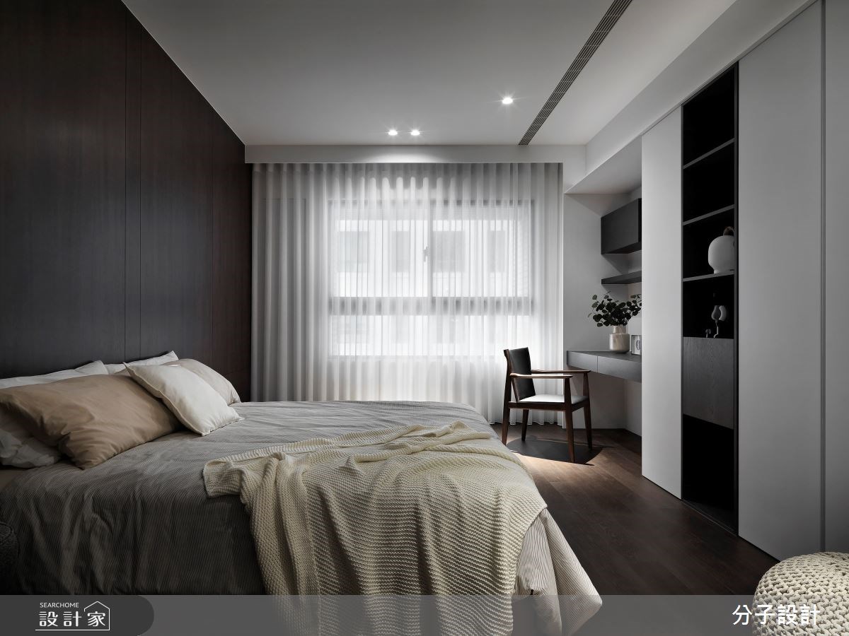 58 坪現代宅,是屋主夫妻和孩子的新家,期待能減少空