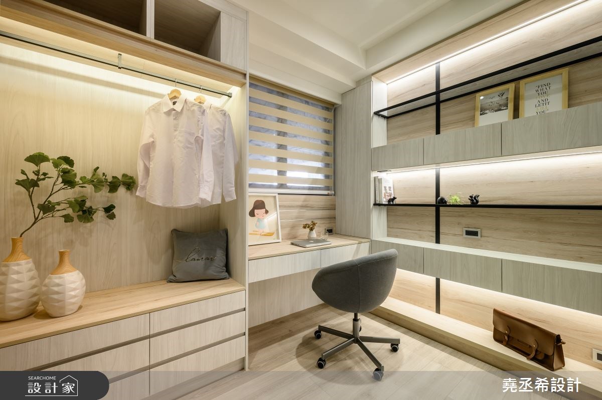 35 坪的現代風居家，承載了屋主的絕佳生活品味，設計