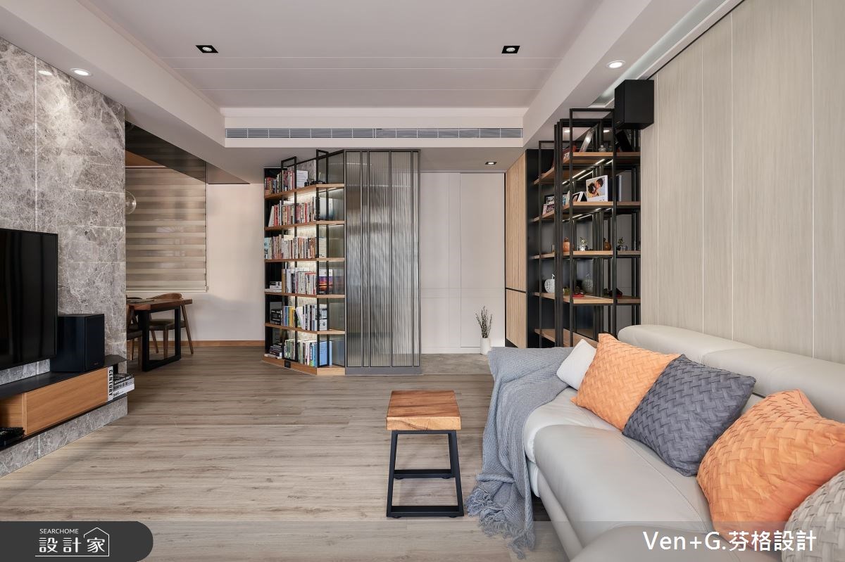 35 坪的中古屋,是屋主第二次與設計師的合作,期待新