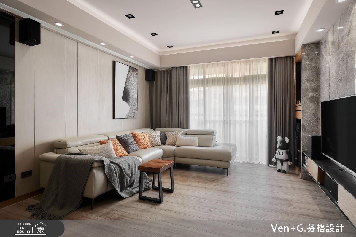 35 坪的中古屋,是屋主第二次與設計師的合作,期待新