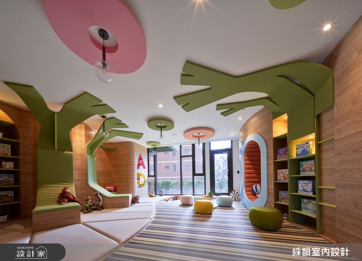 此案為270坪百川凱硯公設,場域本身有著充沛的採光優