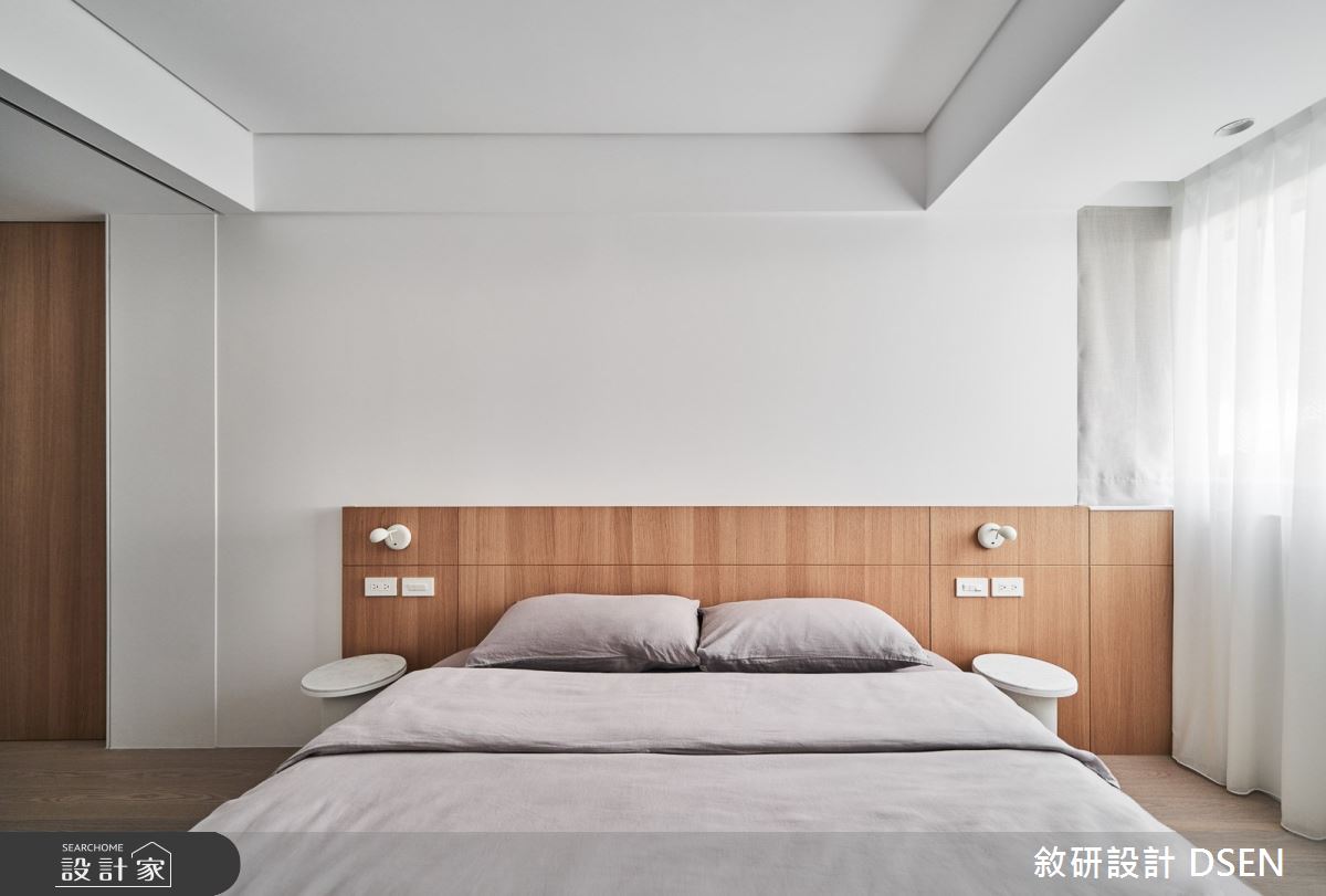 32坪北歐宅,敘研設計團隊將格局規劃為2+1房2廳,讓設