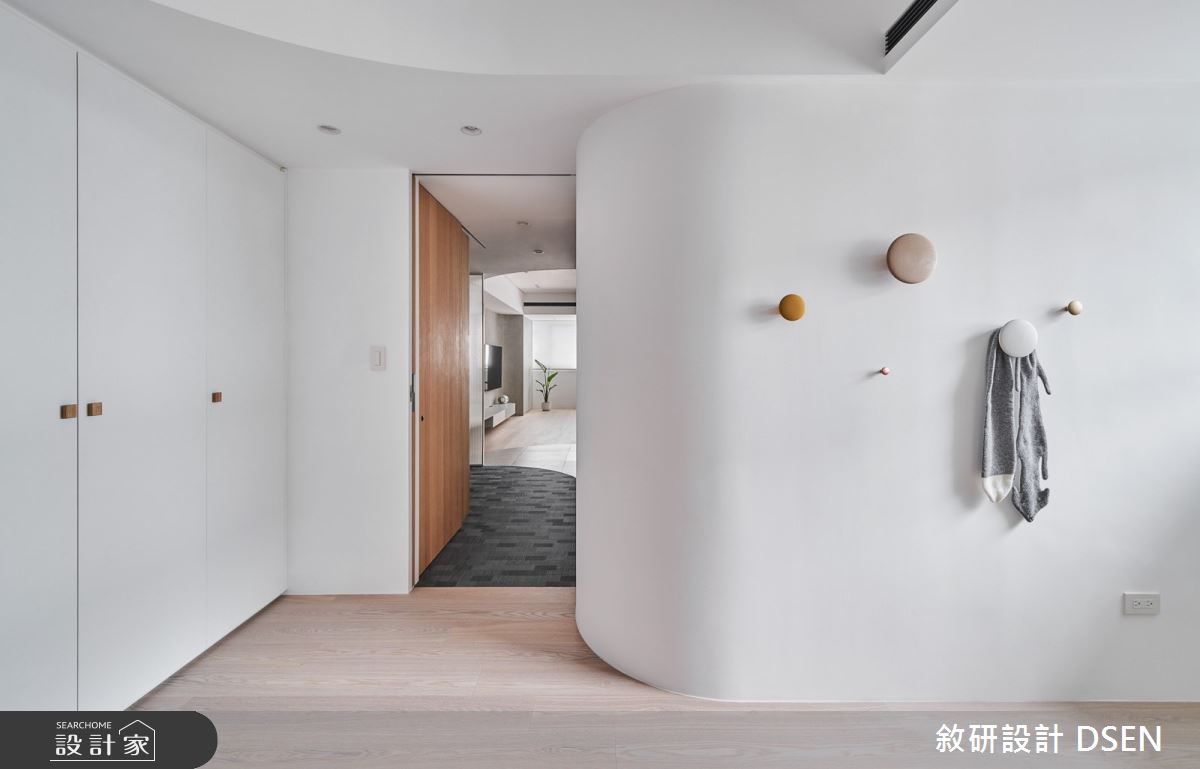 32坪北歐宅,敘研設計團隊將格局規劃為2+1房2廳,讓設
