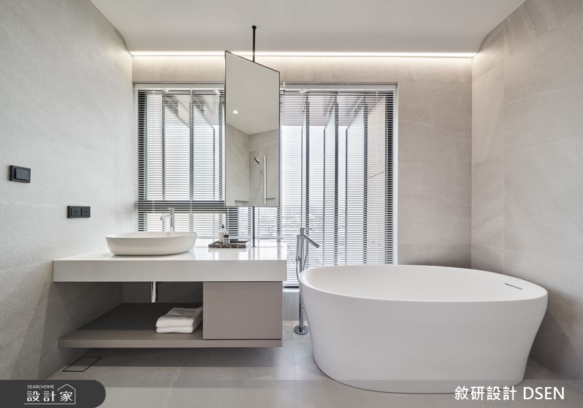 42坪的3房2廳的現代風新成屋，原始入口廊道既深且迂迴