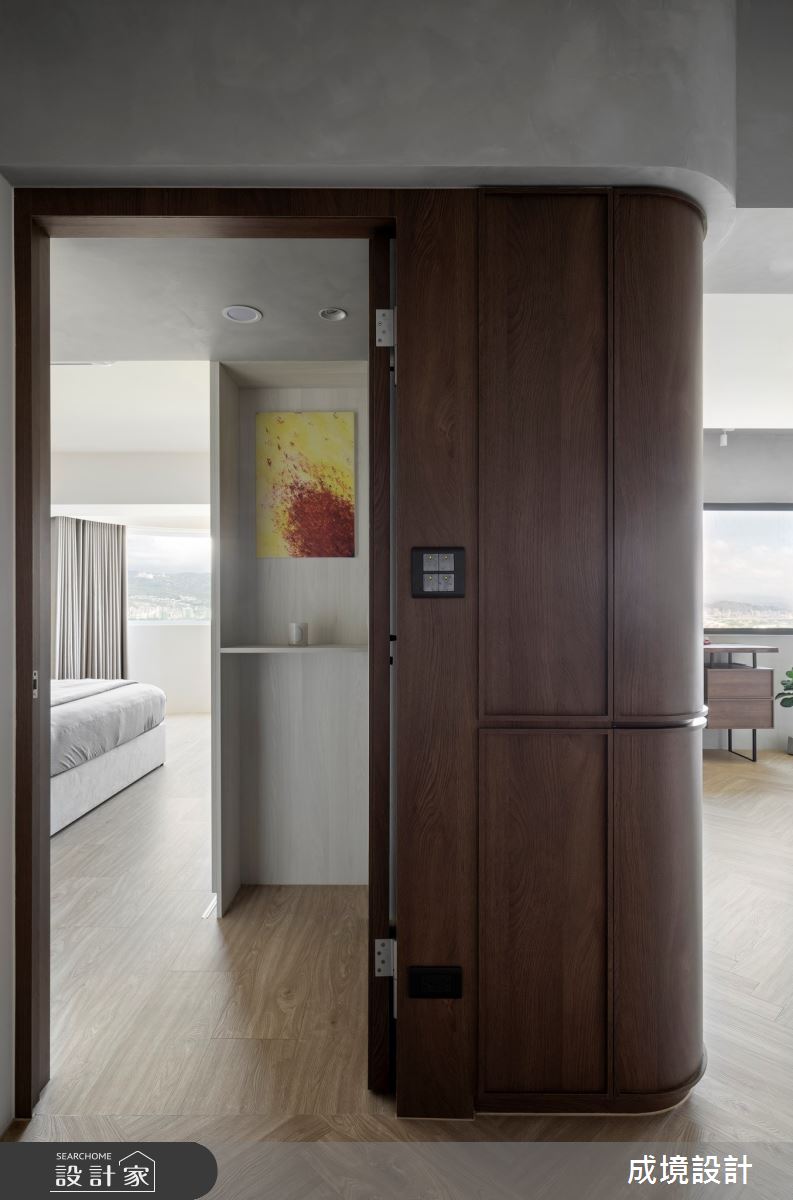 40坪的老屋有三房兩廳，居住成員為一家4口，因建築具