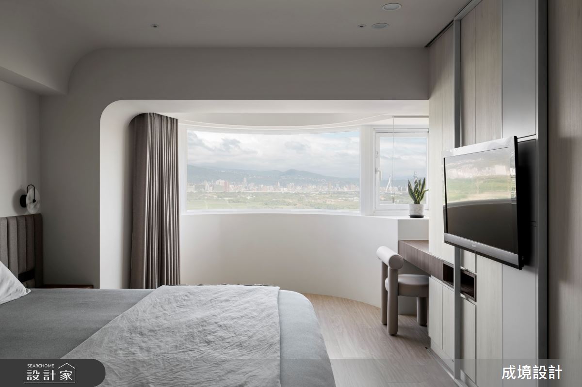 40坪的老屋有三房兩廳，居住成員為一家4口，因建築具