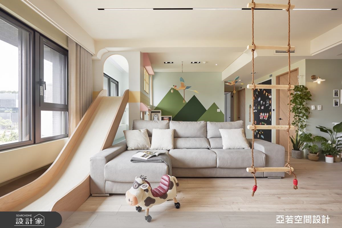 重視孩子成長經驗的醫師屋主,為了給家中寶貝快樂的童