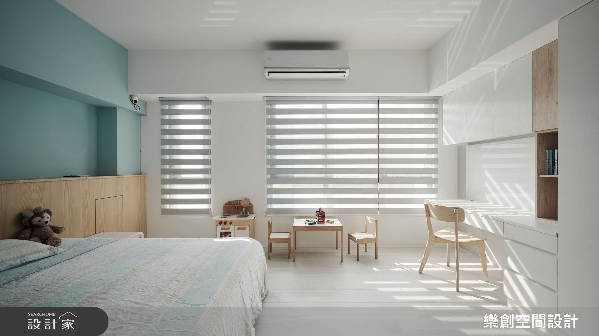 想多點顏色,又不想要太過童趣?那中性休閒的北歐風會