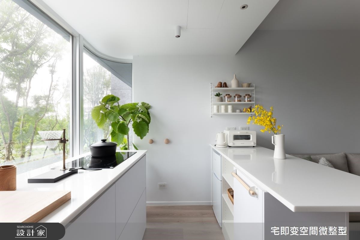 「家好不好的關鍵在格局。」朱俞君設計師說自己從事室