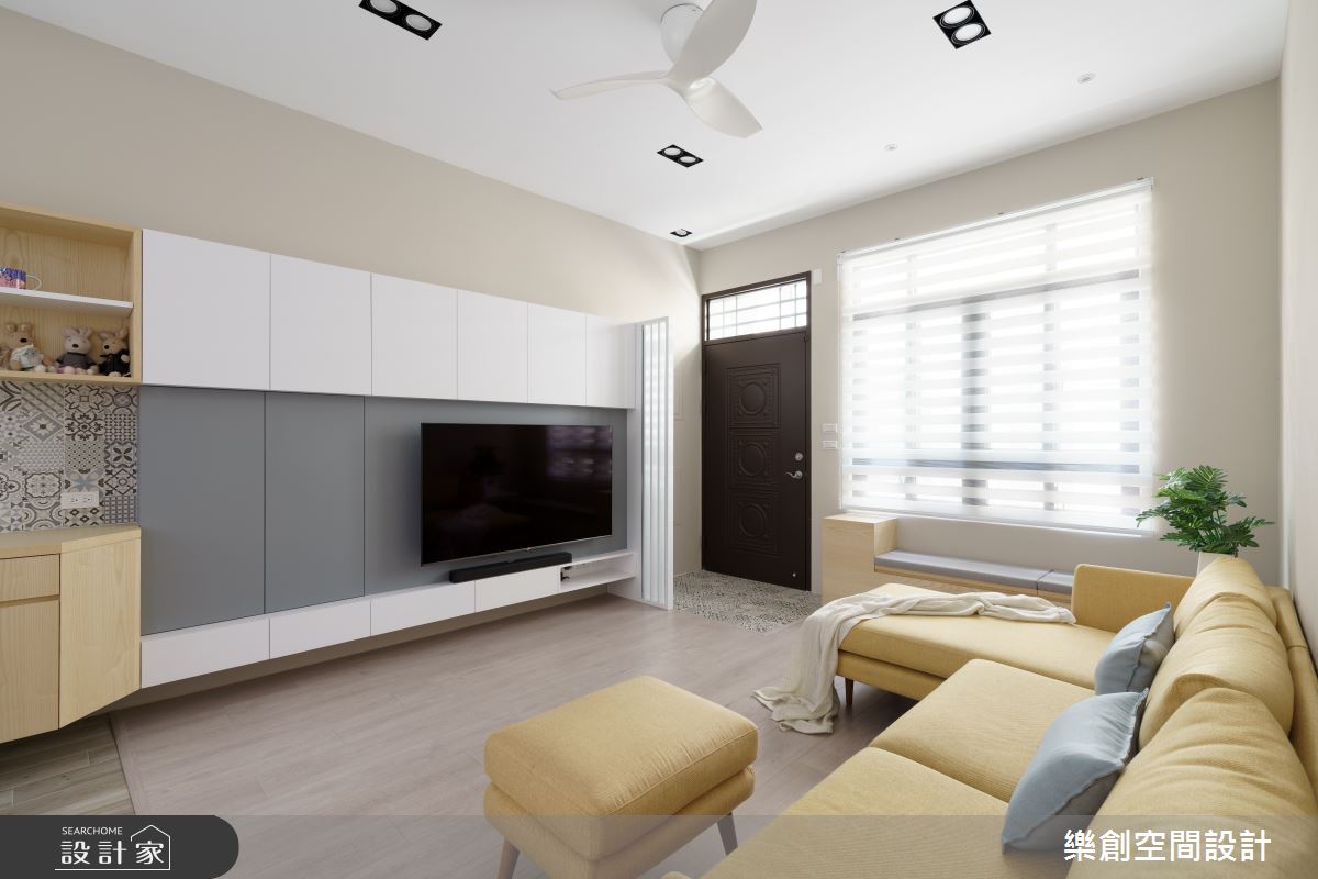 一家四口入住48坪北歐宅，樂創空間設計於預售屋階段，
