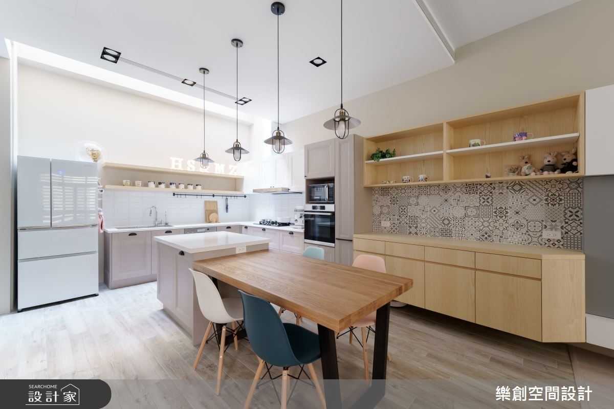 一家四口入住48坪北歐宅，樂創空間設計於預售屋階段，