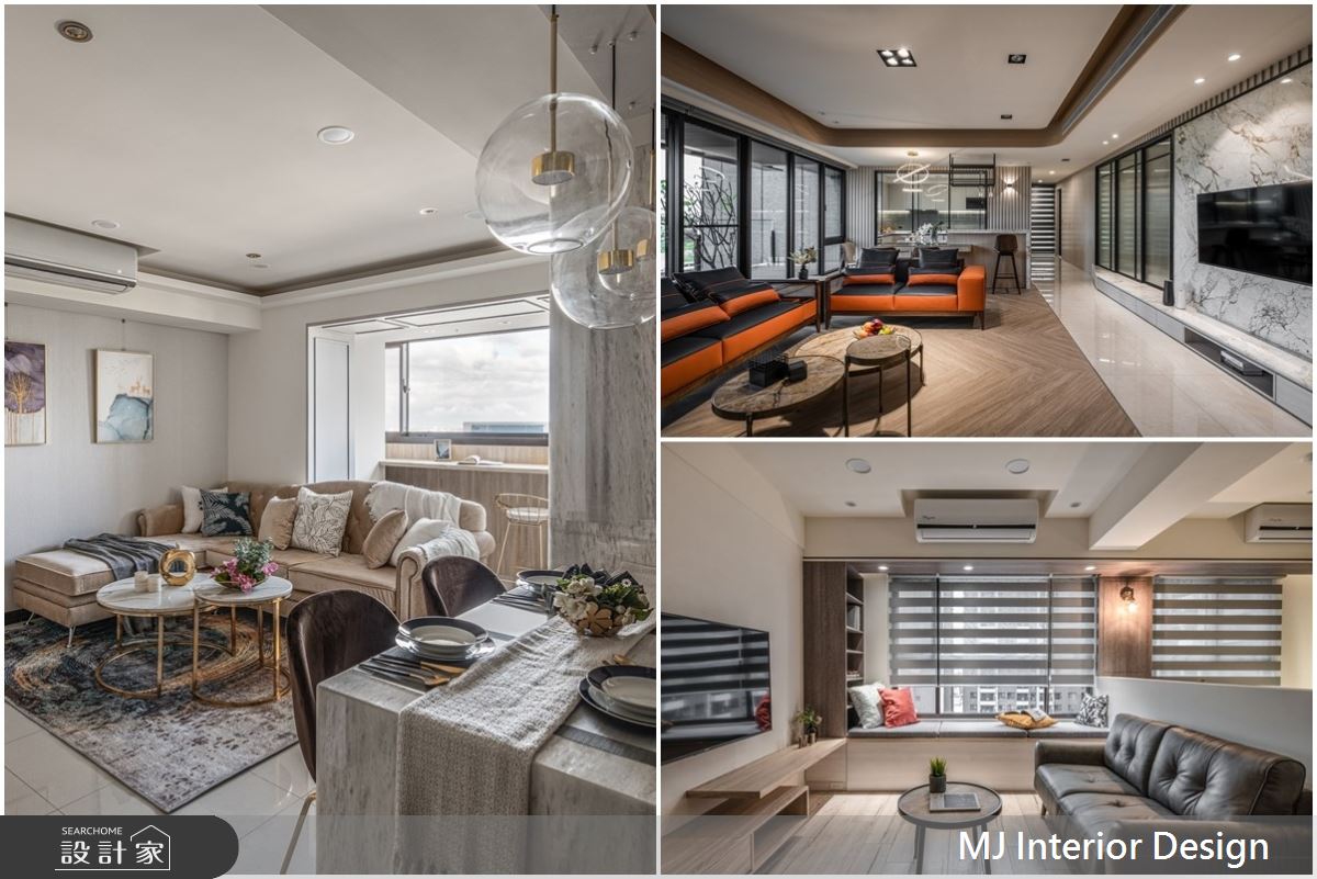 客廳除了看電視、與家人互動外，後疫情時代下的居住者