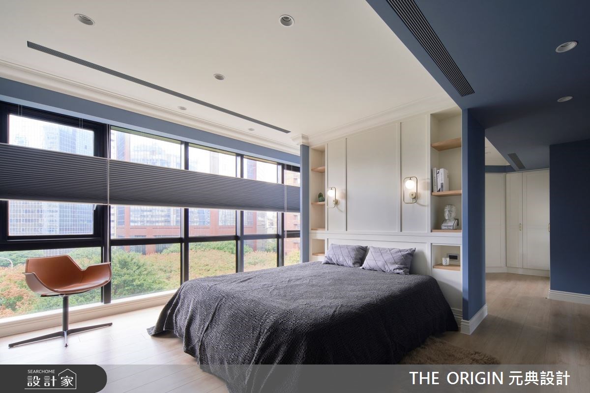 由老屋翻新的 60 坪美式風住宅，雖然原始坪數相當寬敞