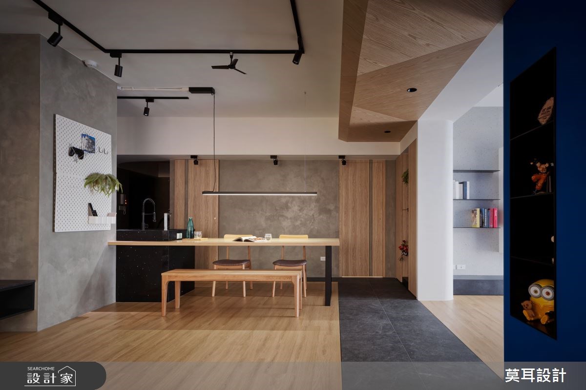 平日愛好運動的屋主夫妻,希望將這間26坪老屋翻新,改