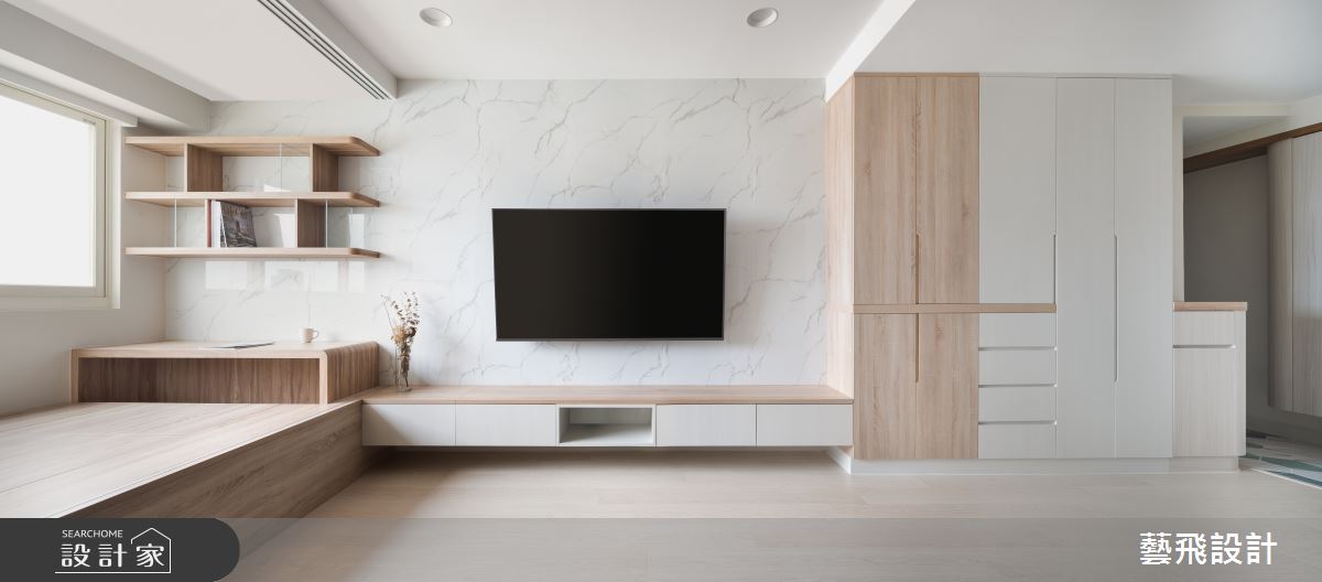 25坪老屋翻新日系無印風，傳承屋主一家人原有的生活方