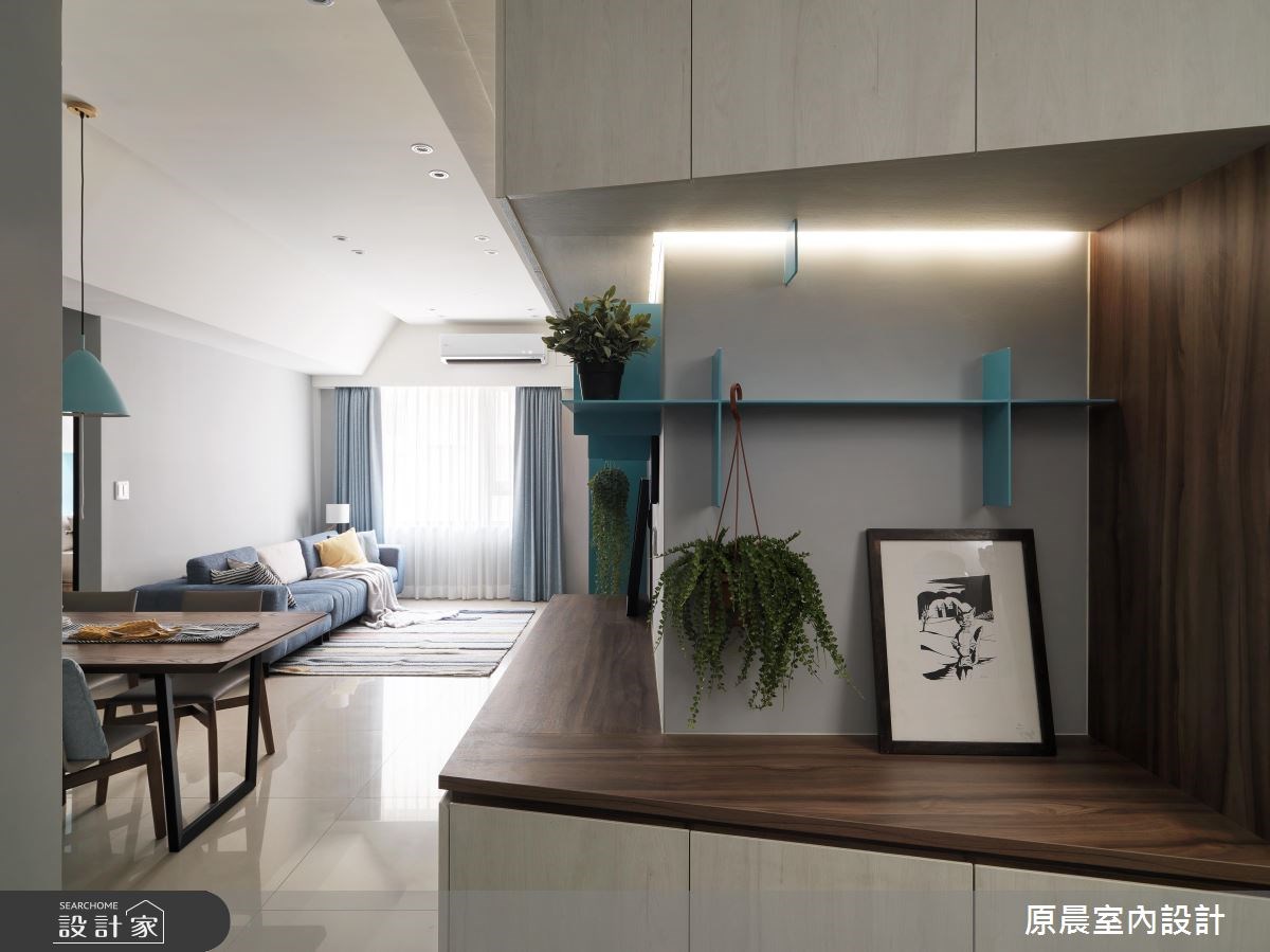 32坪的新成屋,是一家五口未來的家,屋主提出塑造溫暖