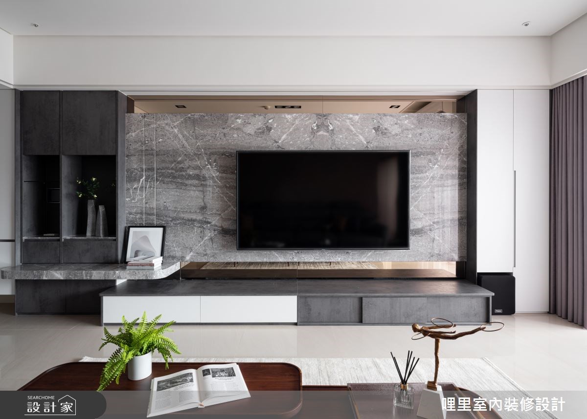 50 坪的住宅空間,希望為三代同堂的家庭打造舒適的跨