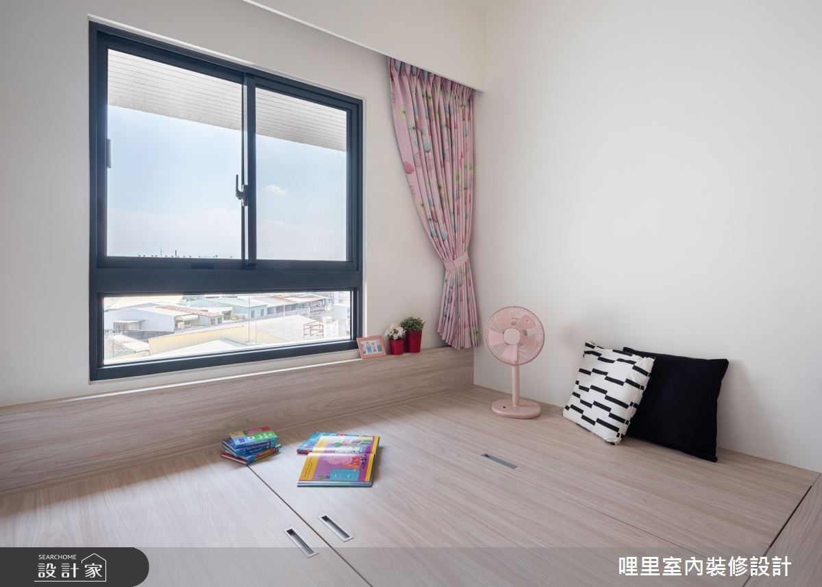 雙人兒童房設計-書房簡約收納