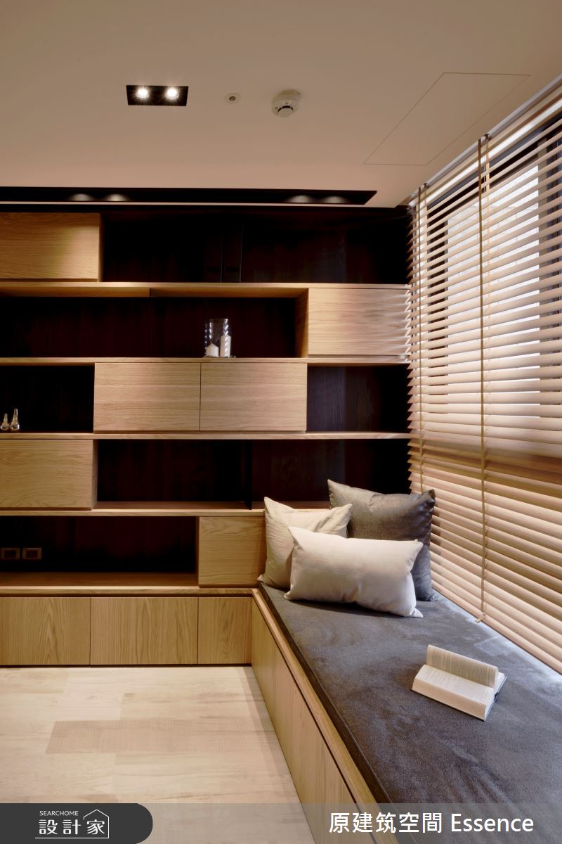 此案以『原生』為設計理念，希望空間裡透過木紋、石材