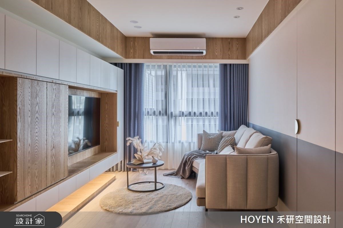 客廳是居家空間中很重要的場域，可作為慵懶休憩的休閒