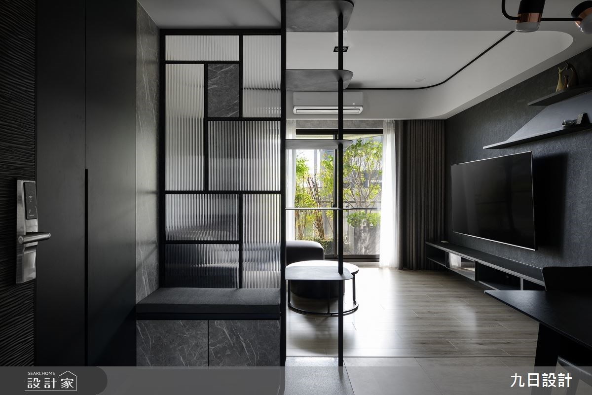 莫蘭迪色牆面設計案例02