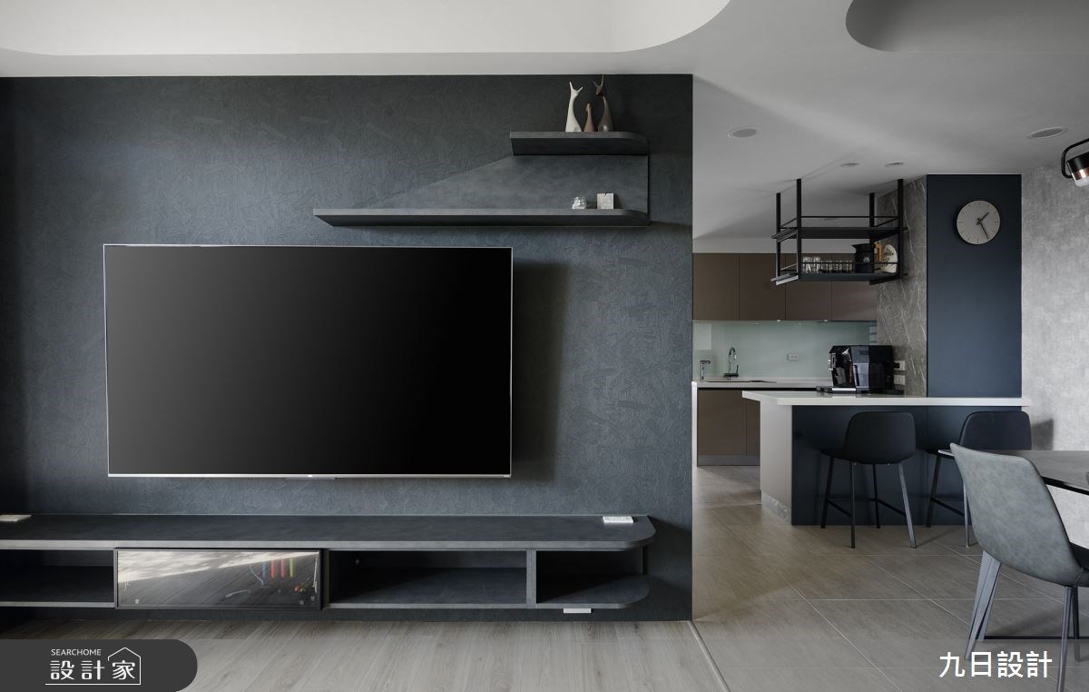 莫蘭迪色牆面設計案例03