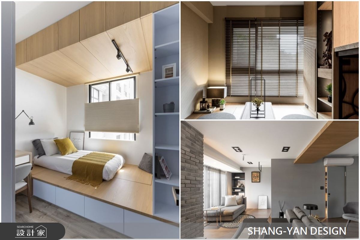 有別於公領域客餐廳,臥房是讓人更加放鬆,療癒身心的