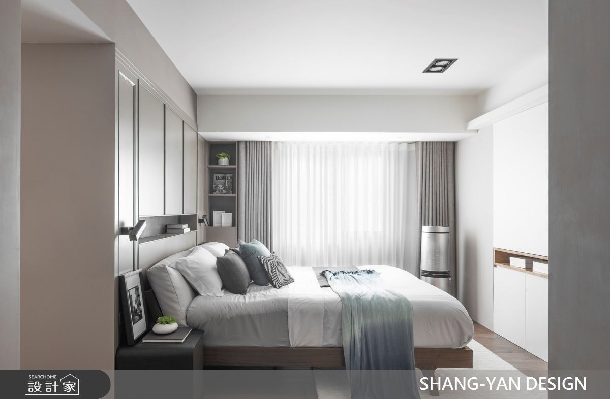 有別於公領域客餐廳,臥房是讓人更加放鬆,療癒身心的