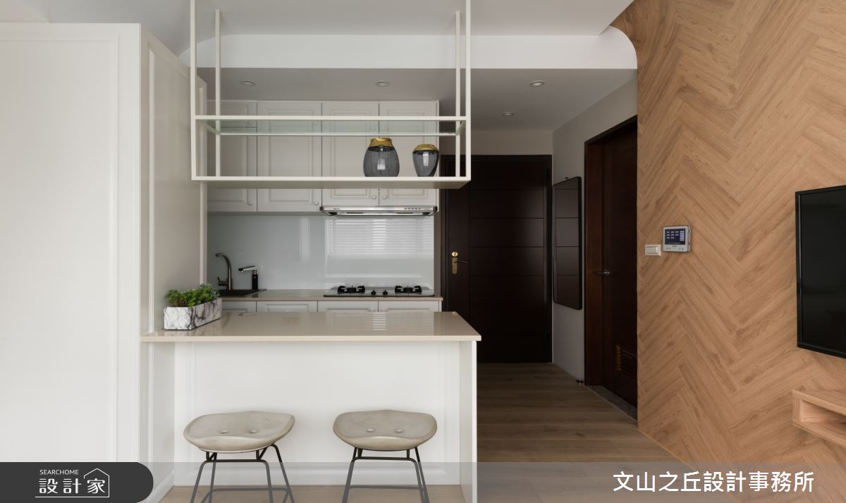 8坪新成屋是女兒委託設計師協助規劃給年邁母親居住的