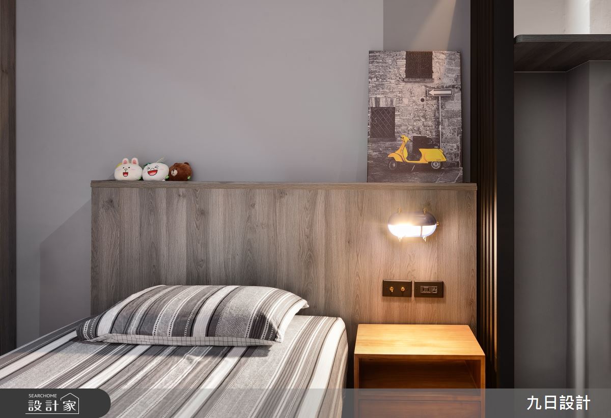 26坪老屋原有漏水問題,經過改造蛻變成LOFT風美宅,空