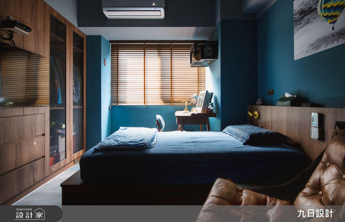 26坪老屋原有漏水問題,經過改造蛻變成LOFT風美宅,空