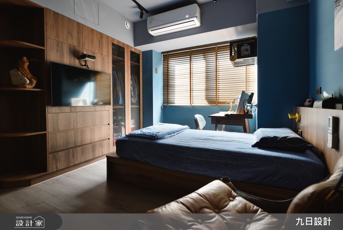 26坪老屋原有漏水問題,經過改造蛻變成LOFT風美宅,空