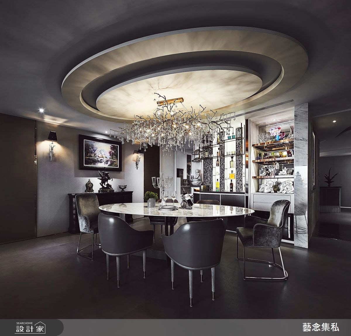 第四度委託藝念集私打造 160 坪住宅，以全客製化概念