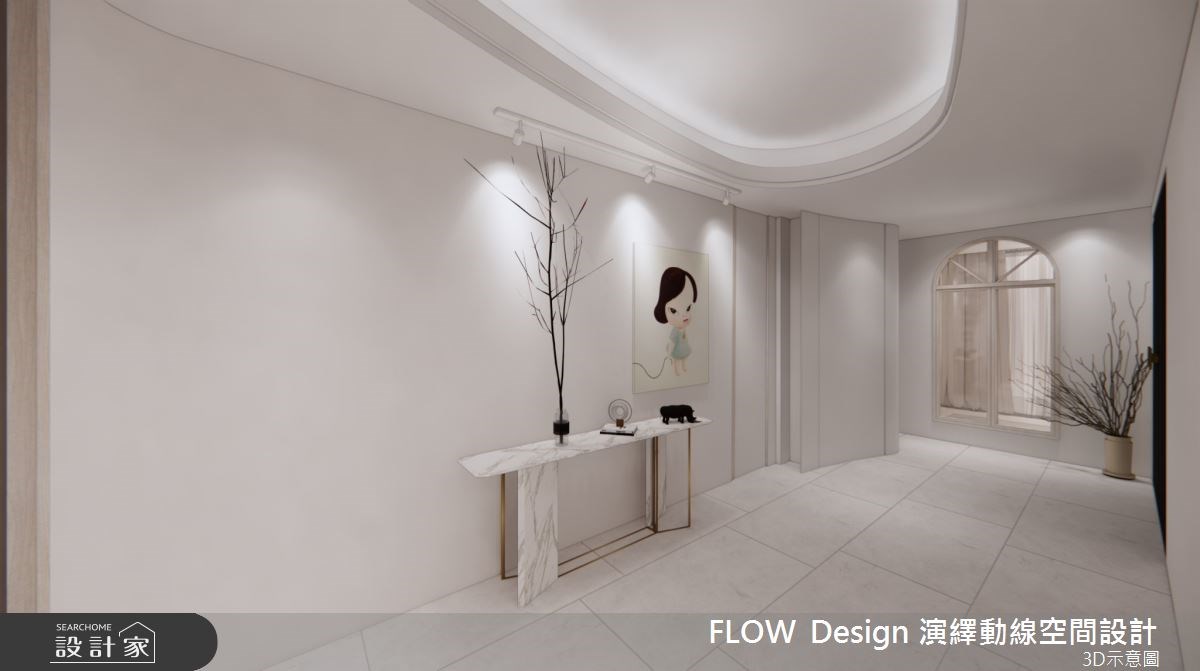 75坪簡約風居家的屋主是一名醫師，在忙碌的日常生活裡