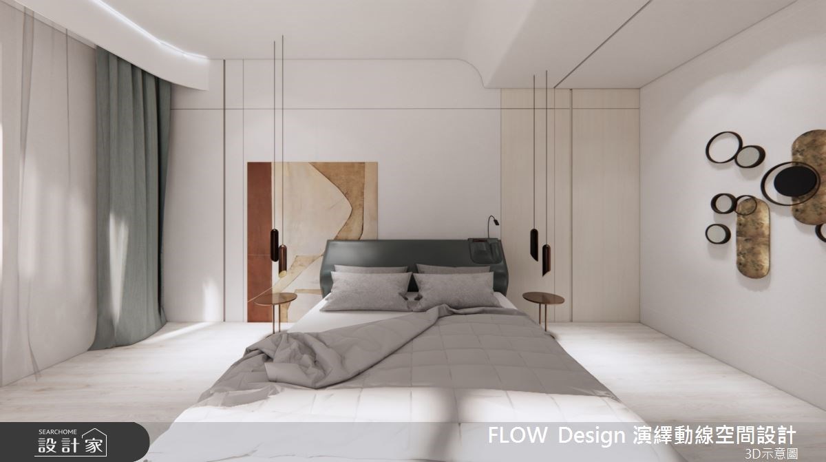 75坪簡約風居家的屋主是一名醫師，在忙碌的日常生活裡